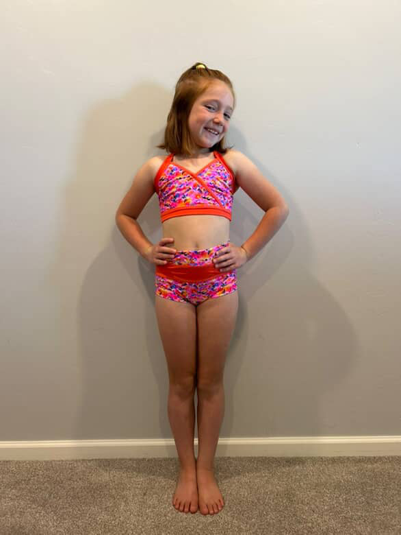 Orange and pink girl Tilley
