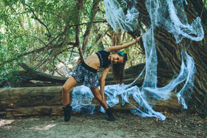 Spiderweb shorts