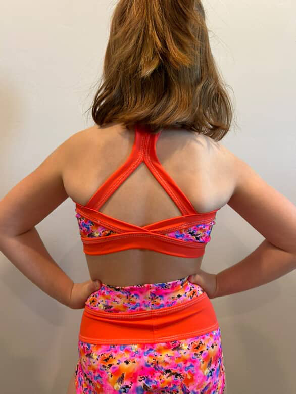 Orange and pink girl Tilley